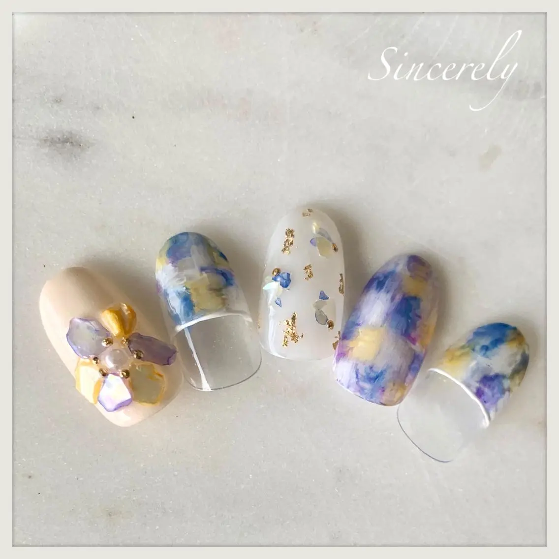 ネイル Sincerely ☺︎のネイルデザイン