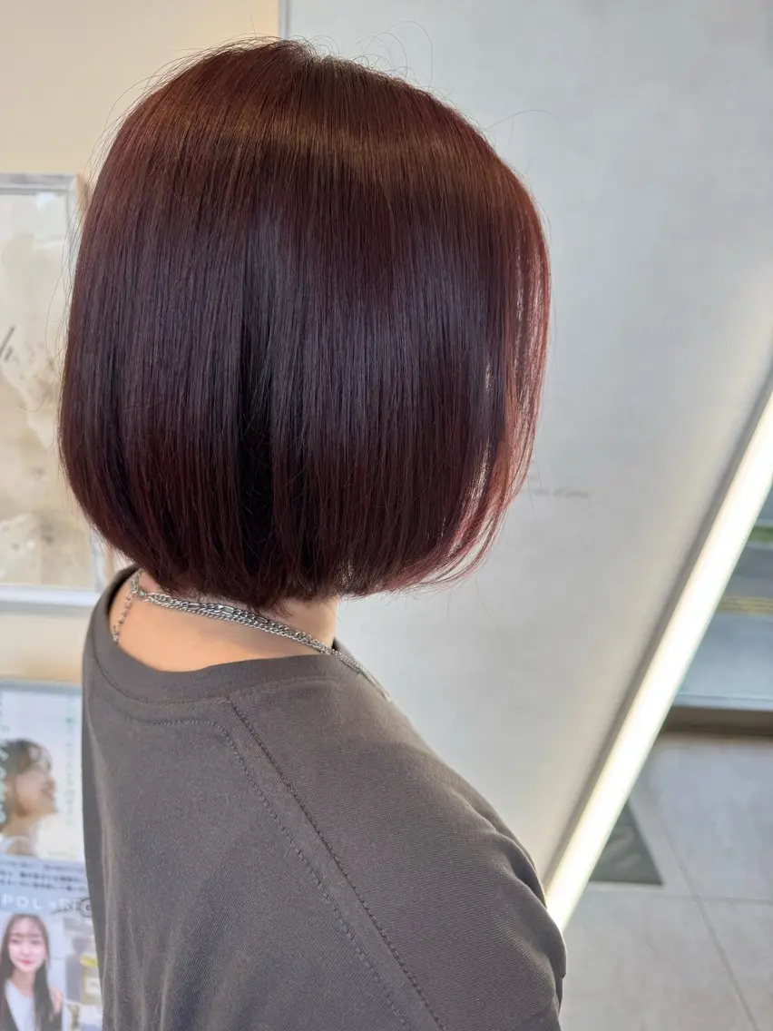 ショート カラー ピンクカラー ヘアカラー ヘッドスパ maki ♡のヘアスタイル