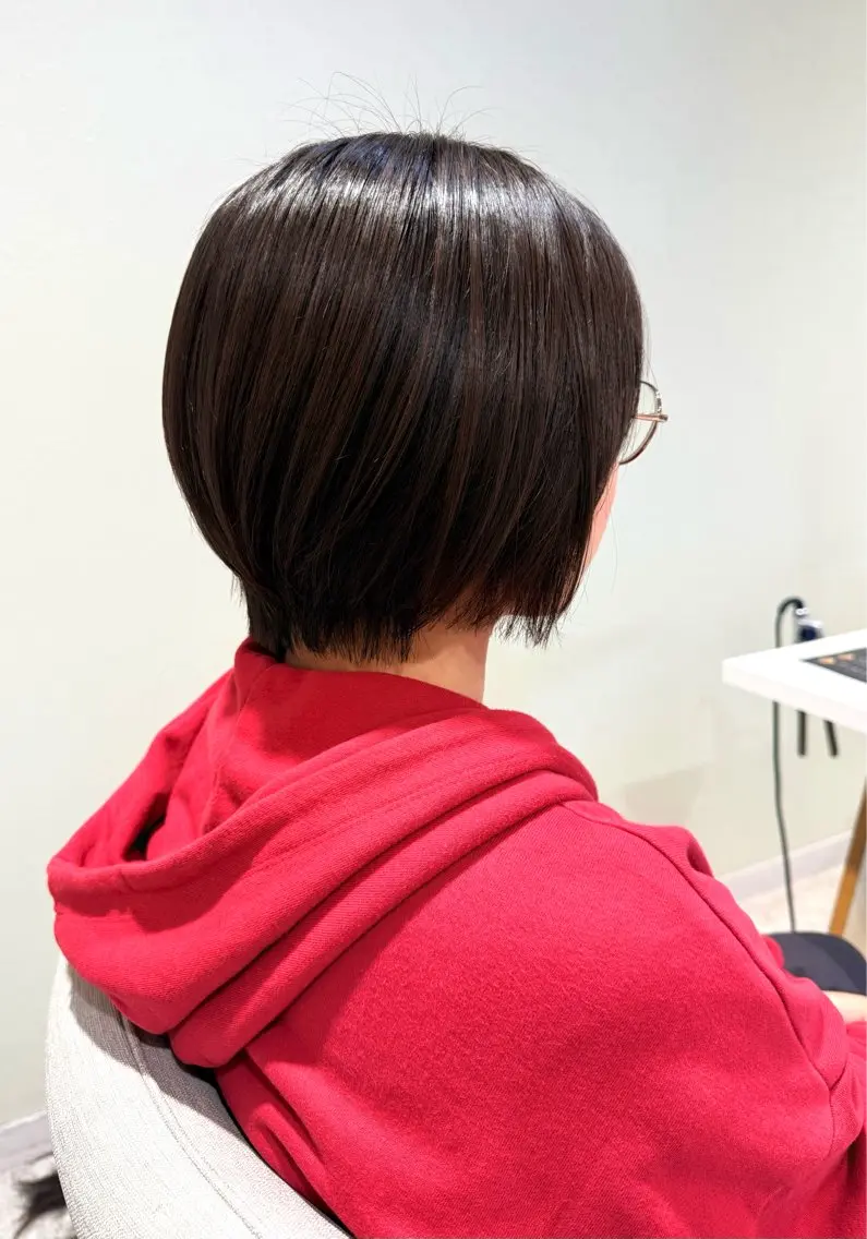 ショート 髪質改善／似合わせ ／芝　圭佑のヘアスタイル