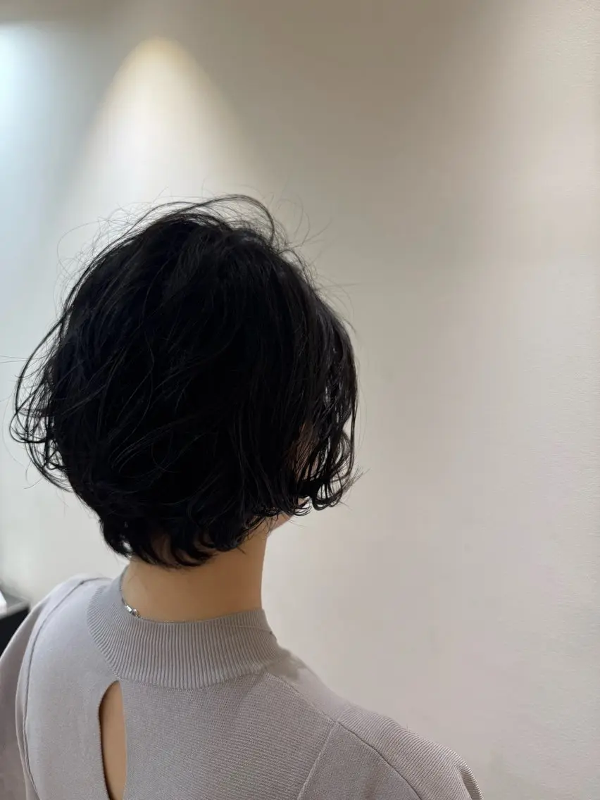 ショート パーマ 大庫 桜のヘアスタイル