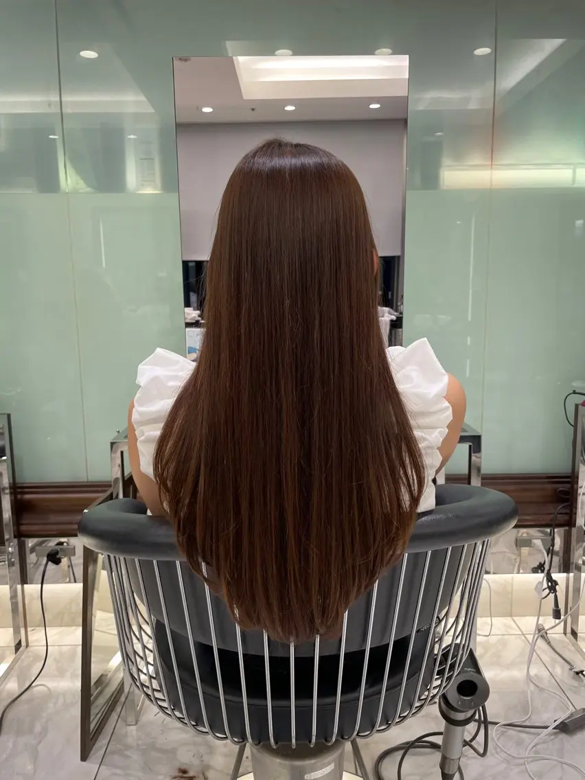 ロング ロング 縮毛矯正/レイヤー 🌙児玉光瑠のヘアスタイル