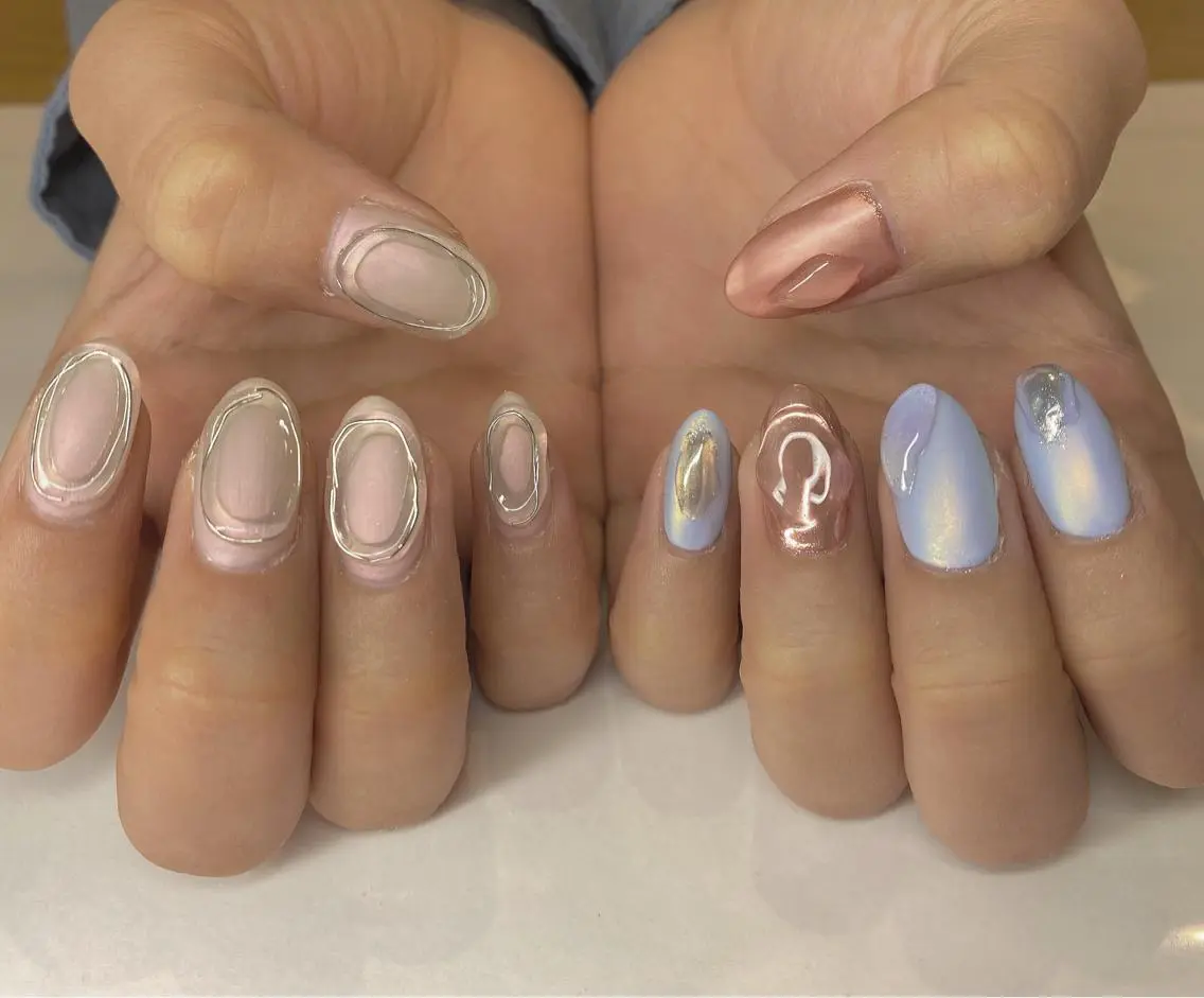 ネイル ハンドネイル 鶴田୨ৎmaison de NALIのネイルデザイン
