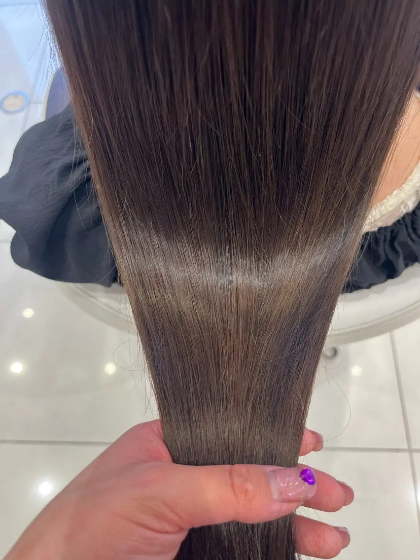 ロング トリートメント ヘッドスパ おおいまほ トリートメントのヘアスタイル