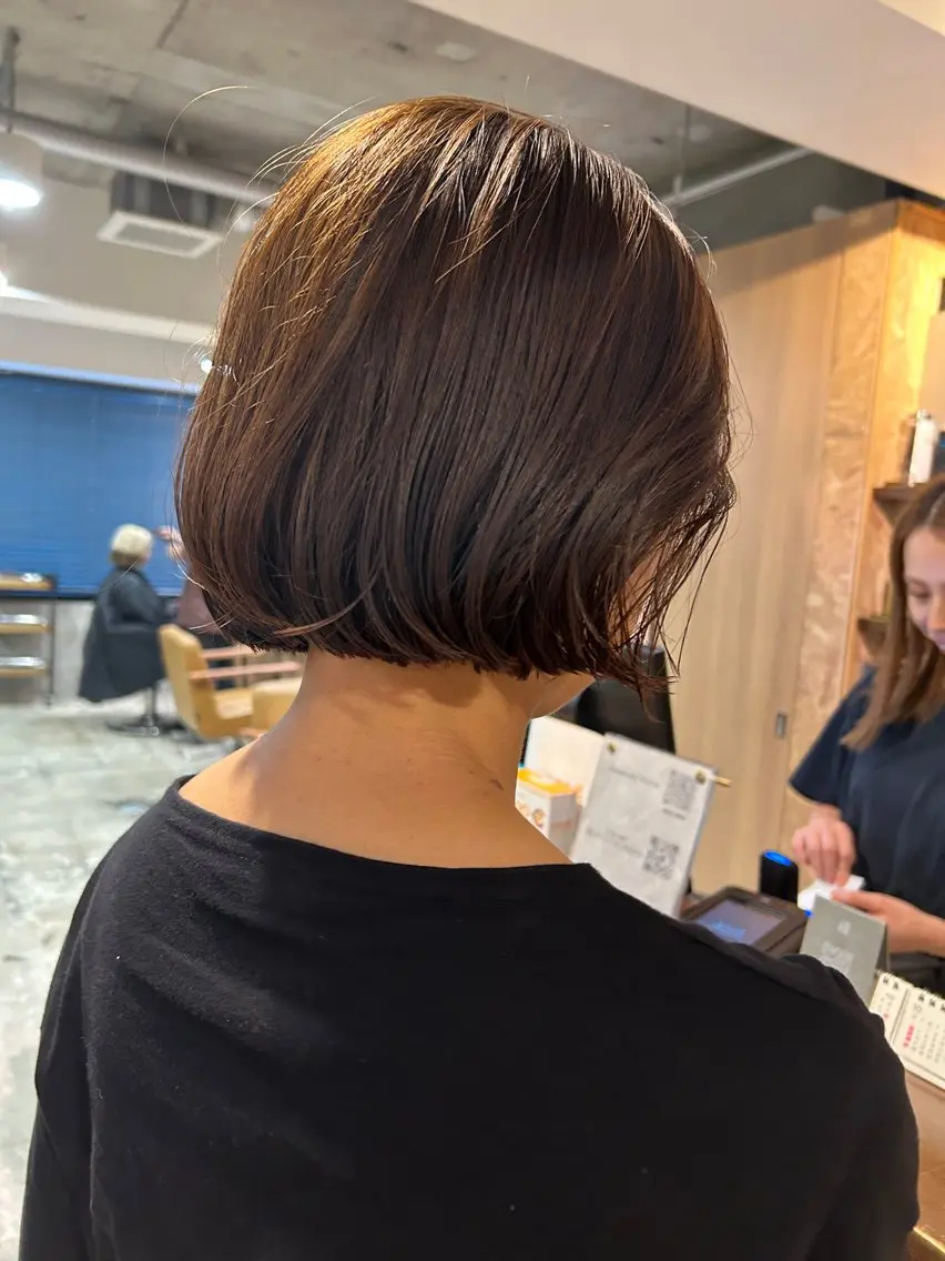 ショート カラー ボブ カット ヘアカラー ayane⭐️ボブ・ ショート・パーマのヘアスタイル