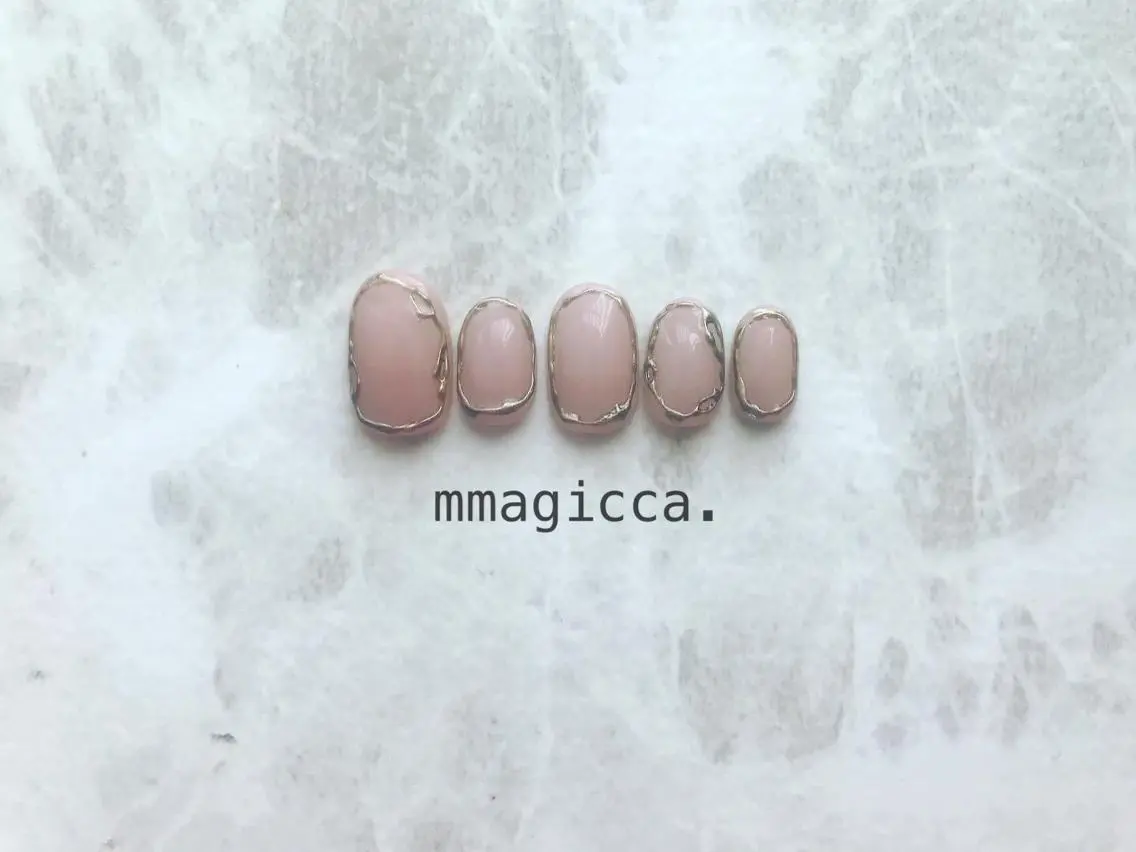 ネイル 成人式 ジェルネイル 卒業式 mmagicca. 【 まじか. 】のネイルデザイン