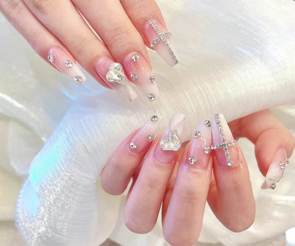 ネイル アートネイル フラワーネイル フットネイル ジェルネイル ハート Babarla nailのネイルデザイン