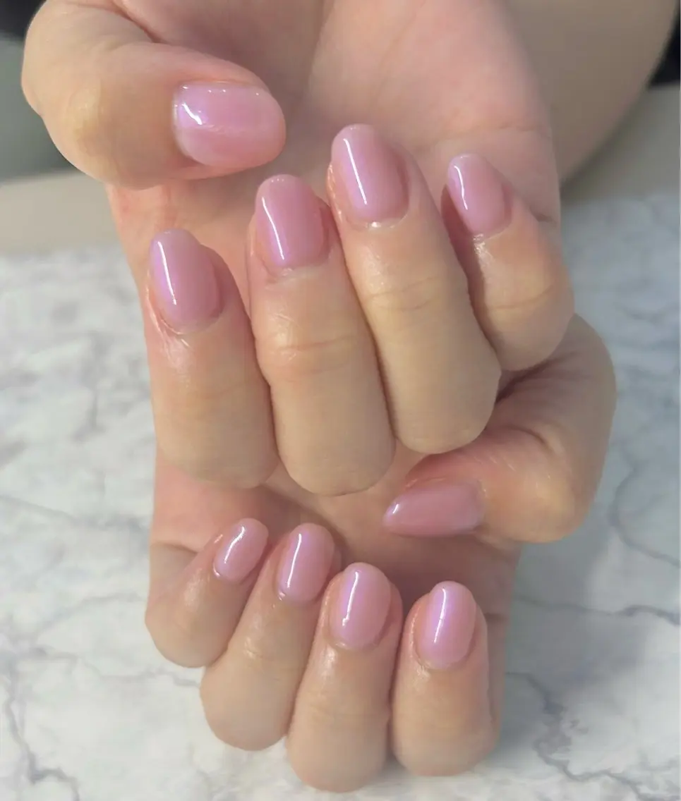 ネイル ワンカラーネイル MYu Beauty Salon YURIのネイルデザイン