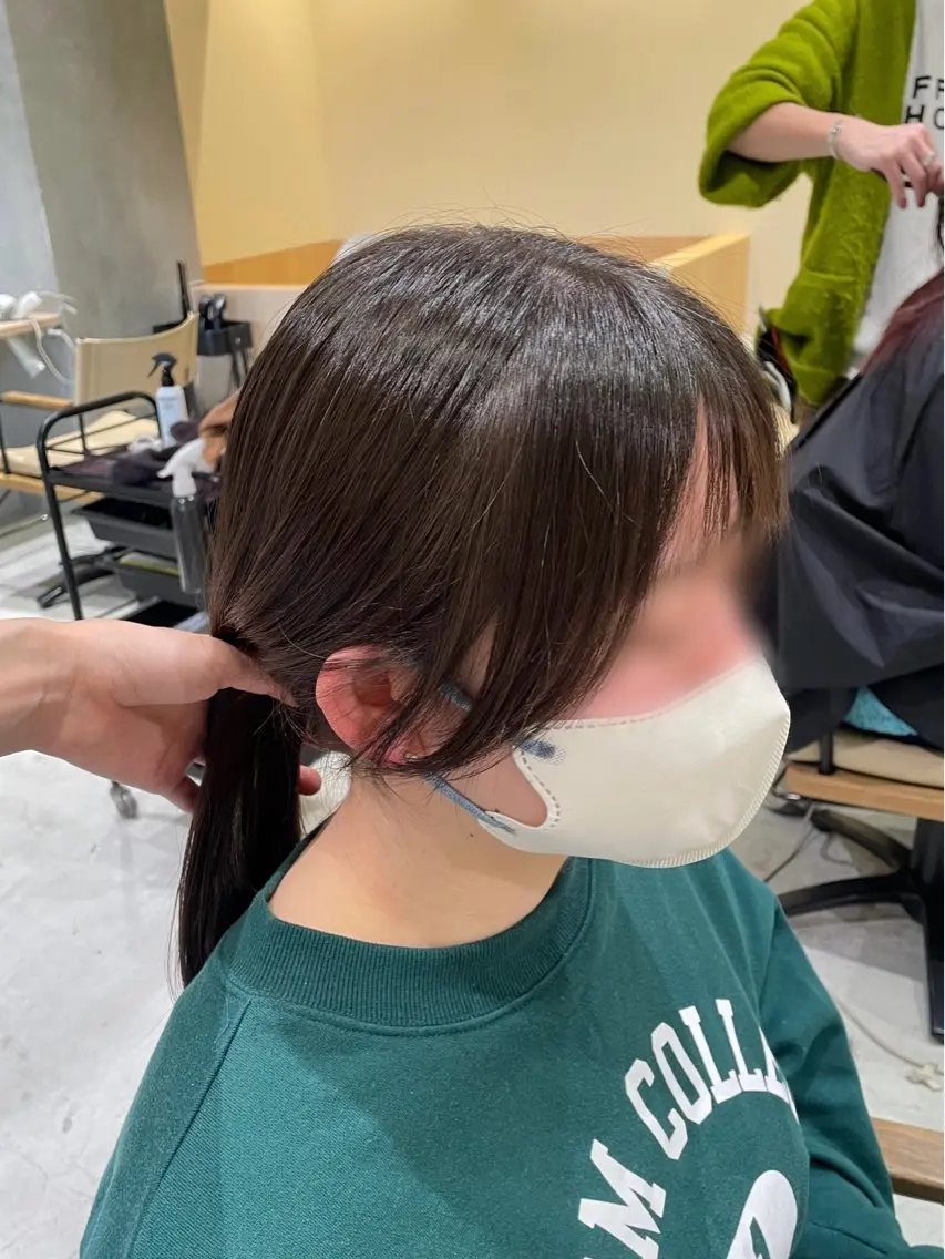 ショート レイヤーカット 🌿 濱野玲奈のヘアスタイル