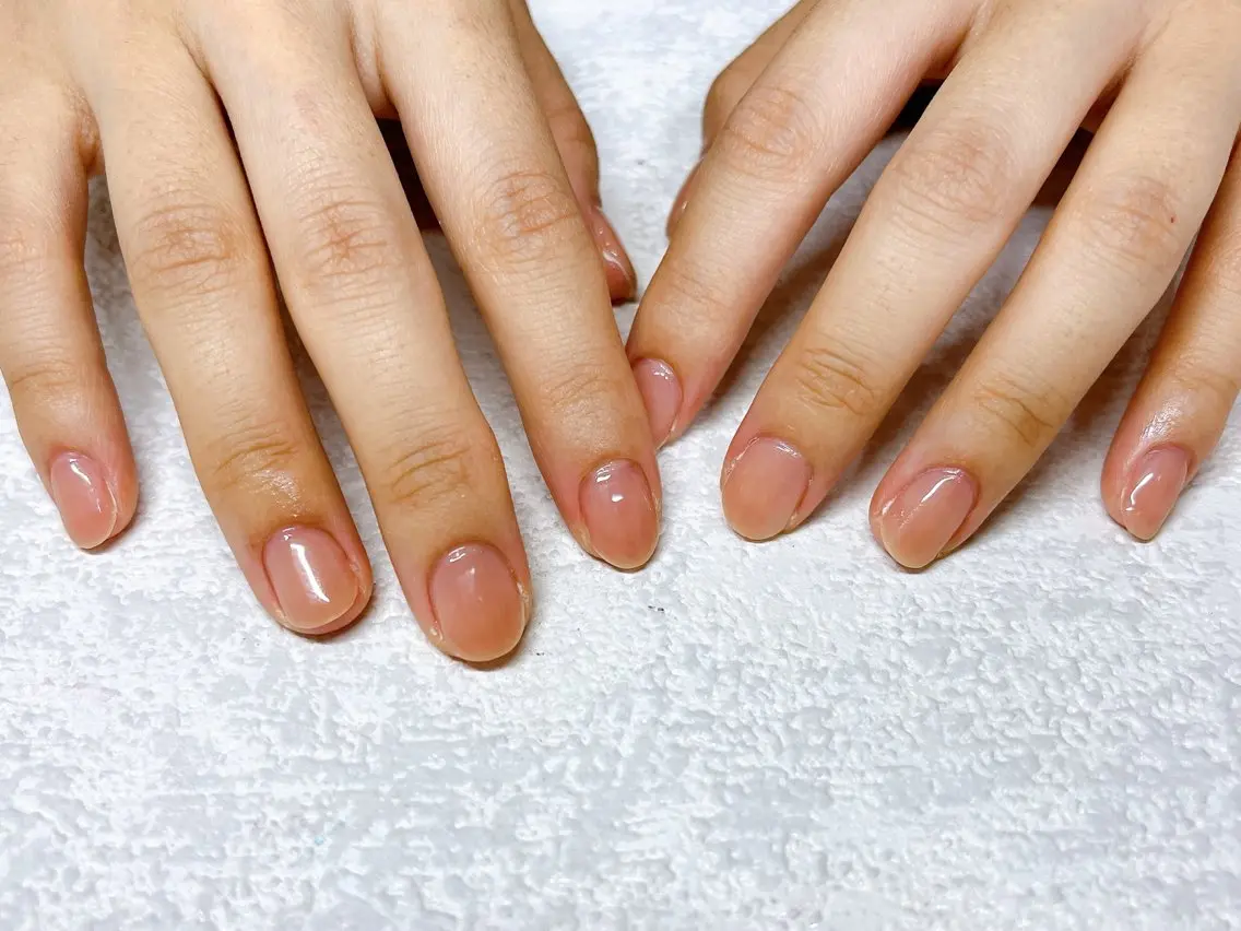 ネイル オーロラネイル フットネイル フレンチネイル ジェルネイル 韓国ネイル ハンドネイル mogunail &blowのネイルデザイン