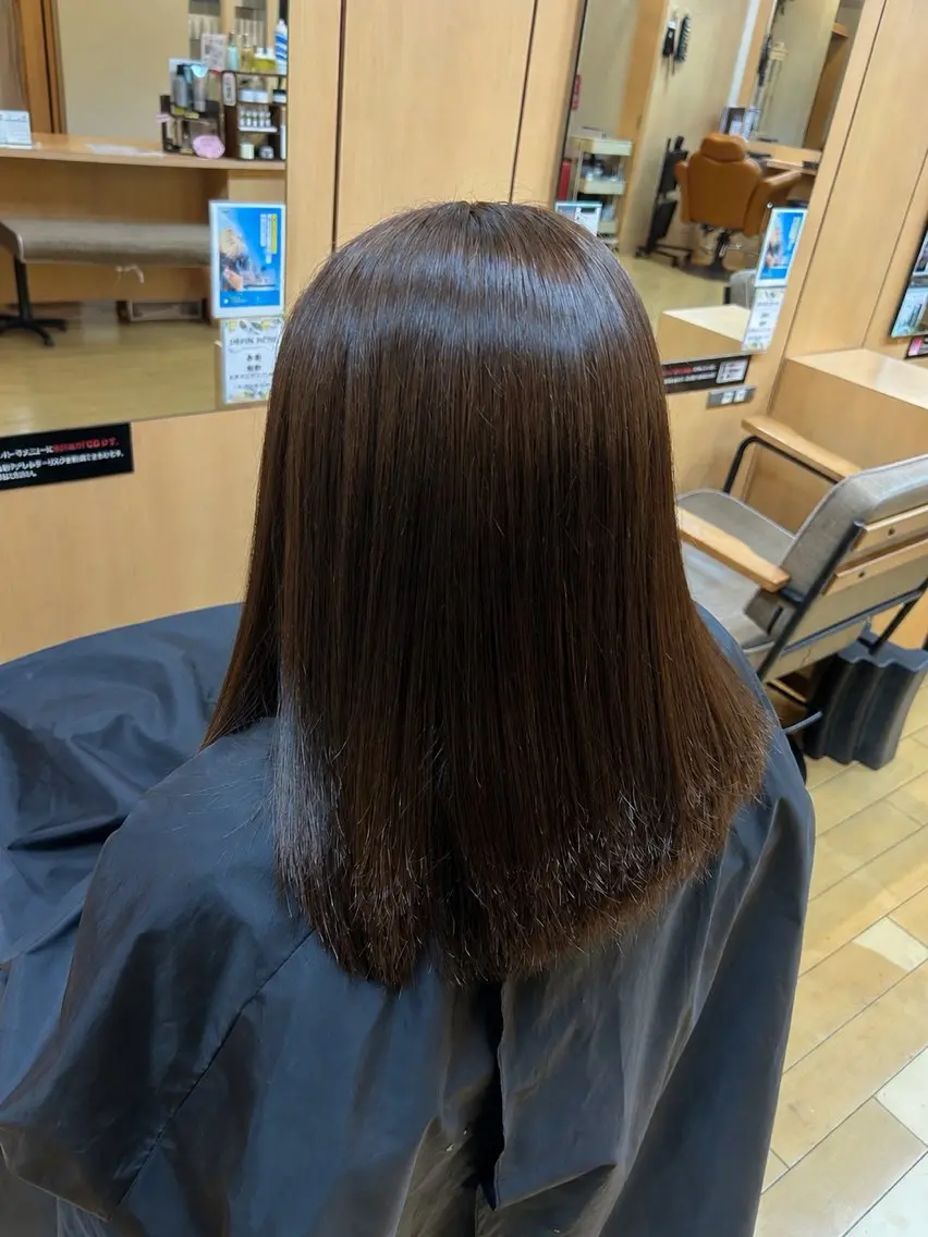 ロング カラー ブラウンカラー ナチュラルブラウン ヘアカラー ムラカミ スグルのヘアスタイル