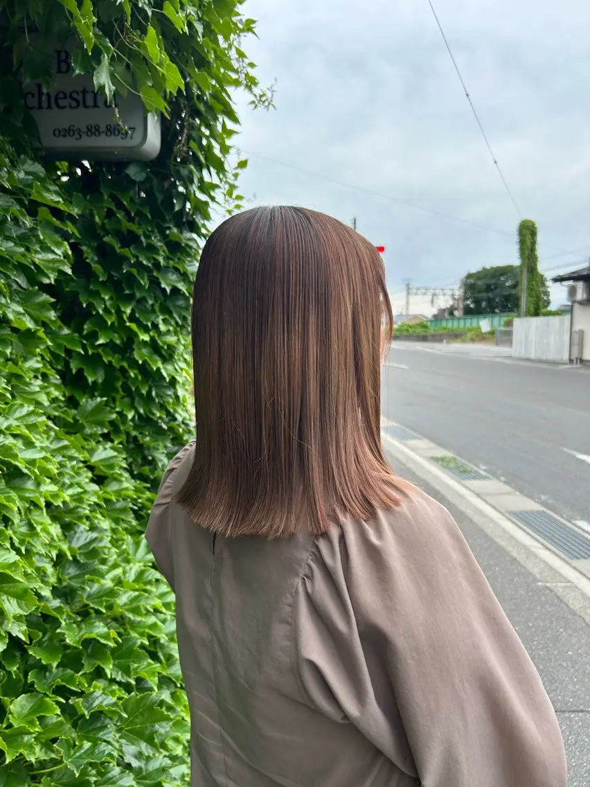 ミディアム minami 🐣のヘアスタイル
