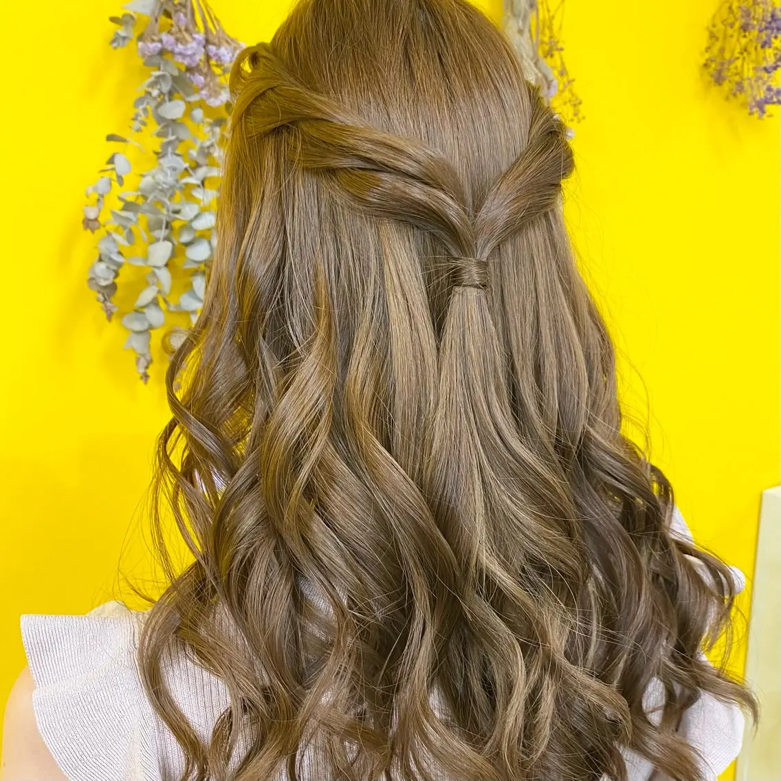 ロング ヘアアレンジ ヘアセット 新宿|ヘアセット専門 |aira*。゚のヘアスタイル
