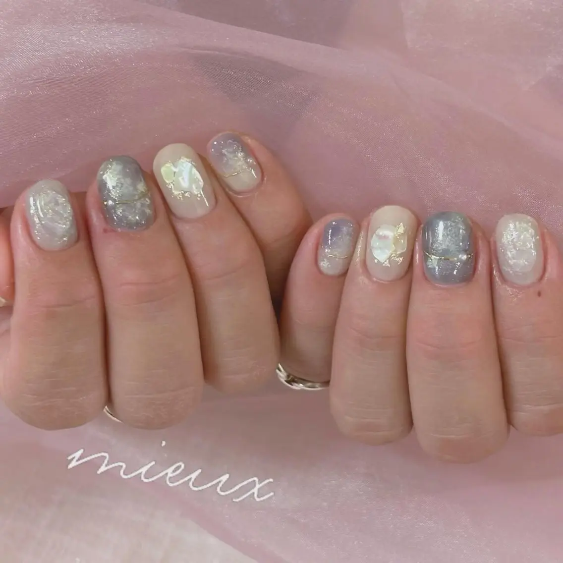 ネイル ハンドネイル nailsalon mieuxのネイルデザイン