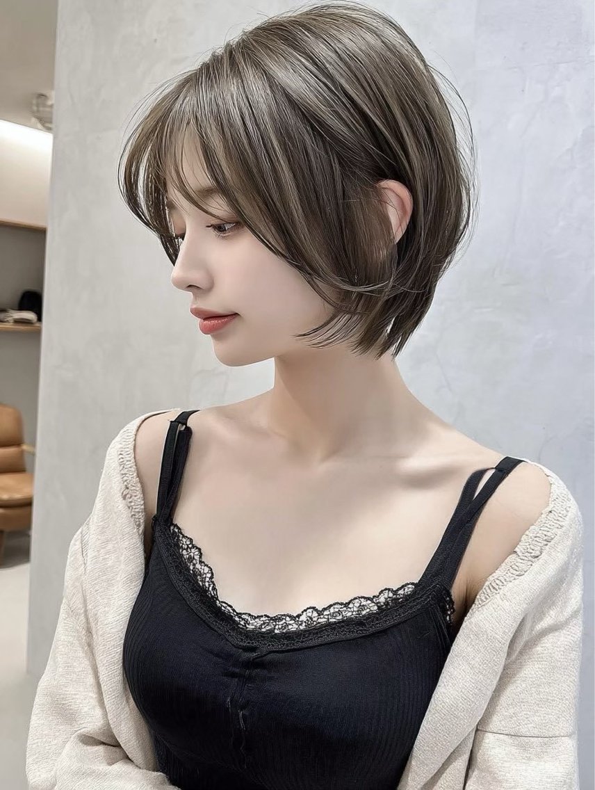 ショート 庄司 愛奈香のヘアスタイル
