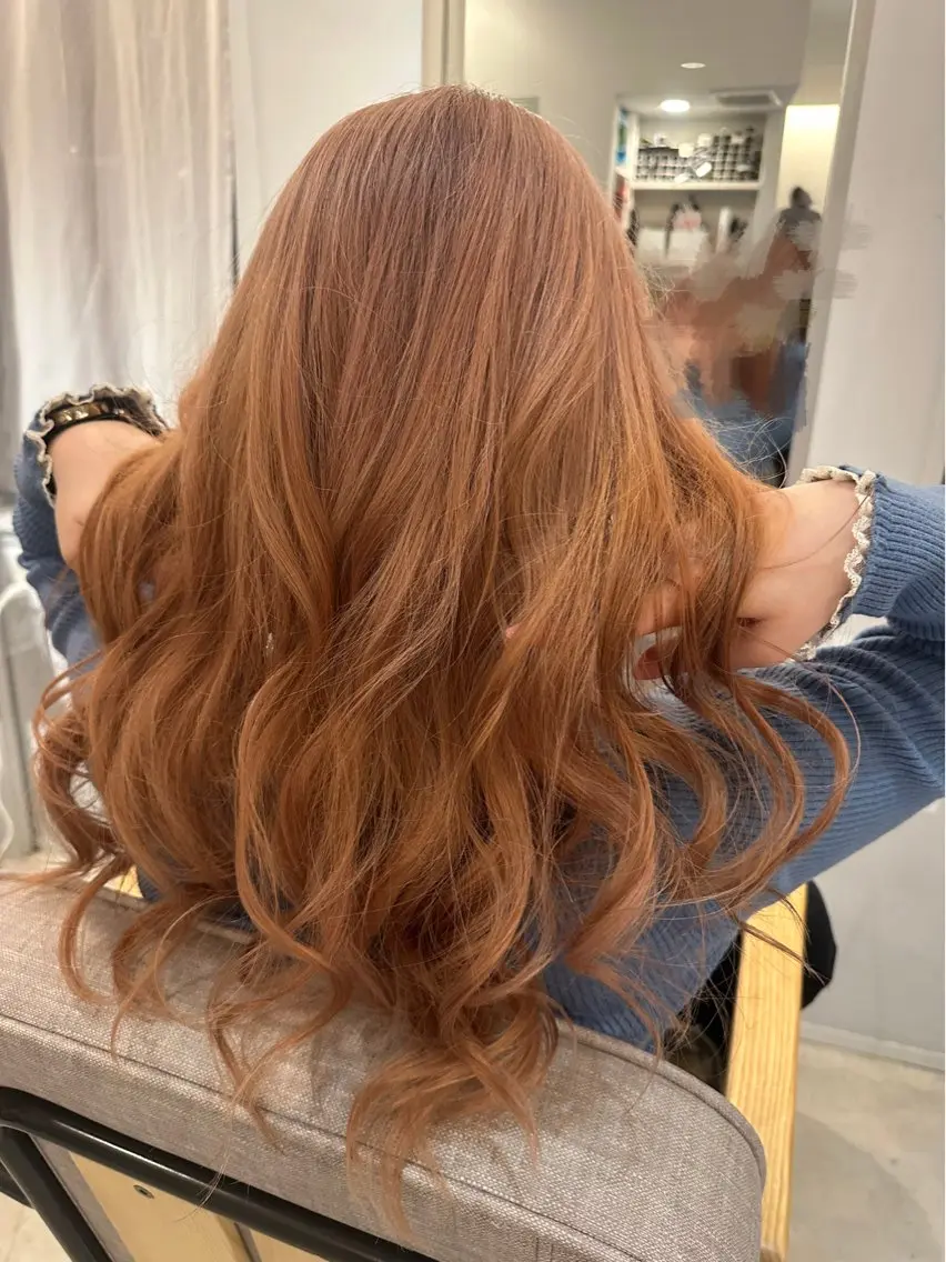 ロング ヘアカラー トリートメント 美髪✨艶髪✨髪質改善 カラー特化❕亀島のヘアスタイル