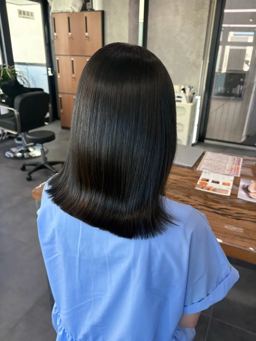 セミロング 三軒茶屋髪質改善🌼 リズキのヘアスタイル