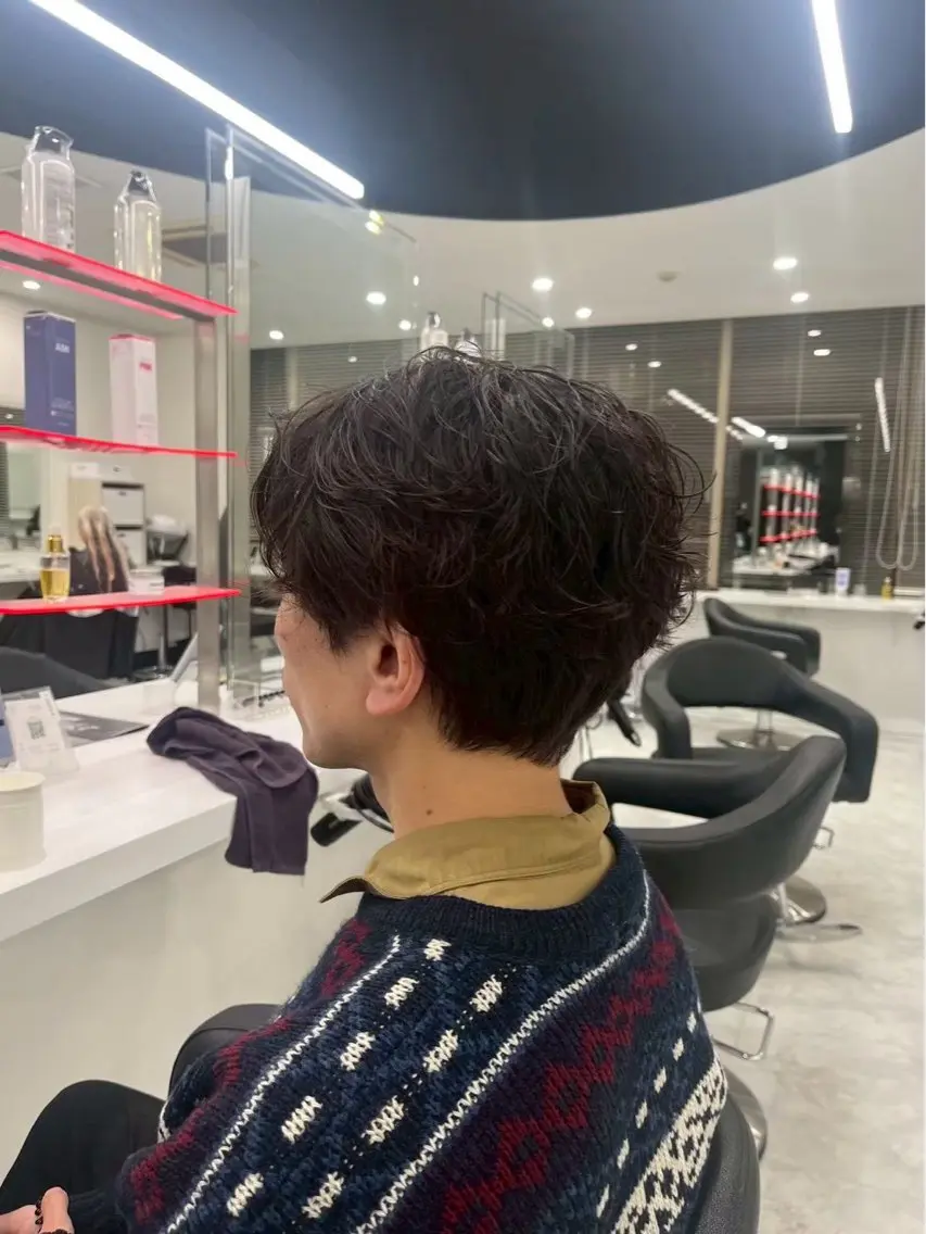 ロング パーマ カット パーマ 🫧暖色カラー🫧/ Masaruのヘアスタイル