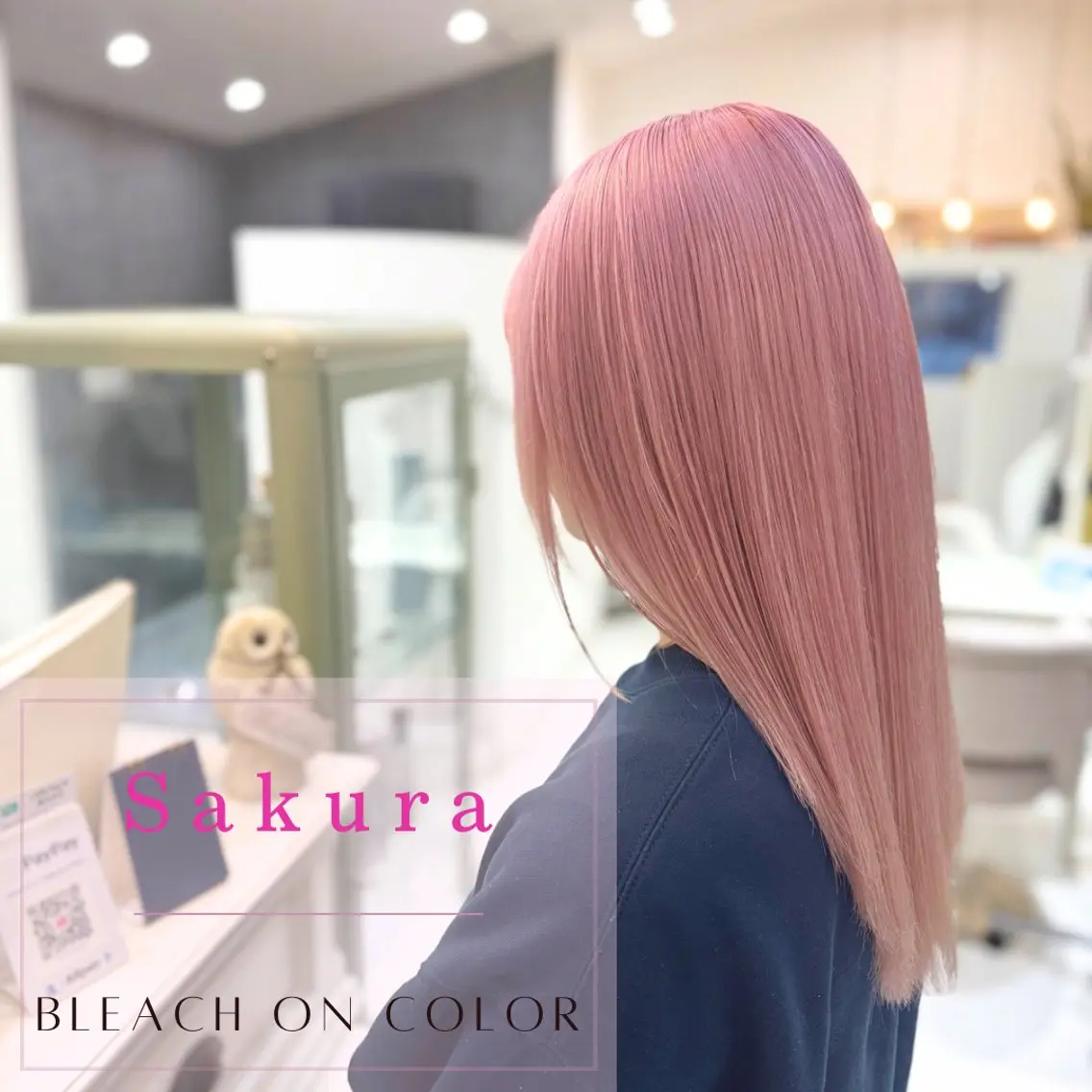 🐳カット +メテオ髪質改善カラー+systemトリートメントの写真