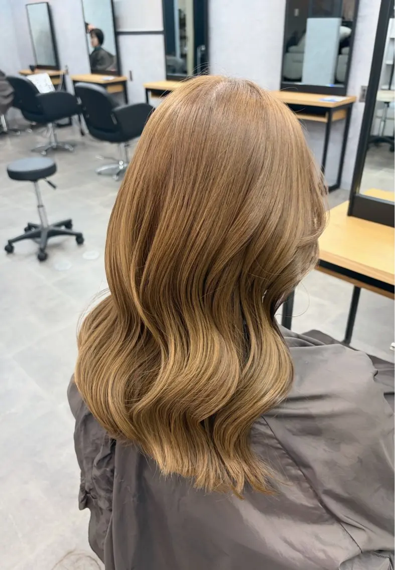 カラー ヘアカラー 🪡 KIMU🪡🎀のヘアスタイル