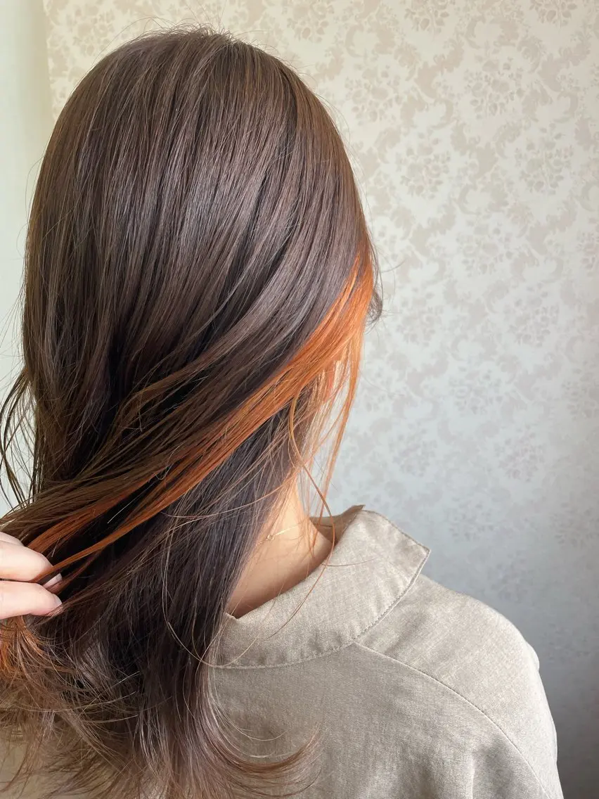 ロング カラー ヒヨシ ルナのヘアスタイル