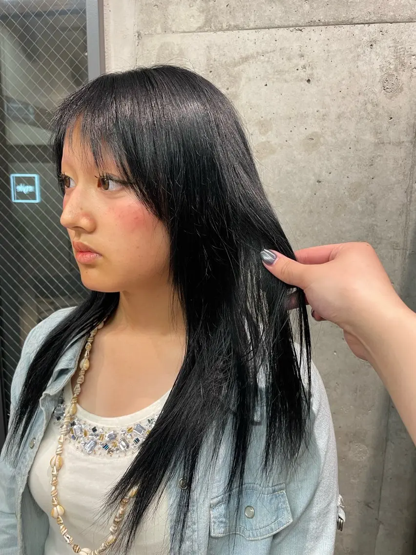 ロング ボブカット/艶カラー /Harukaのヘアスタイル