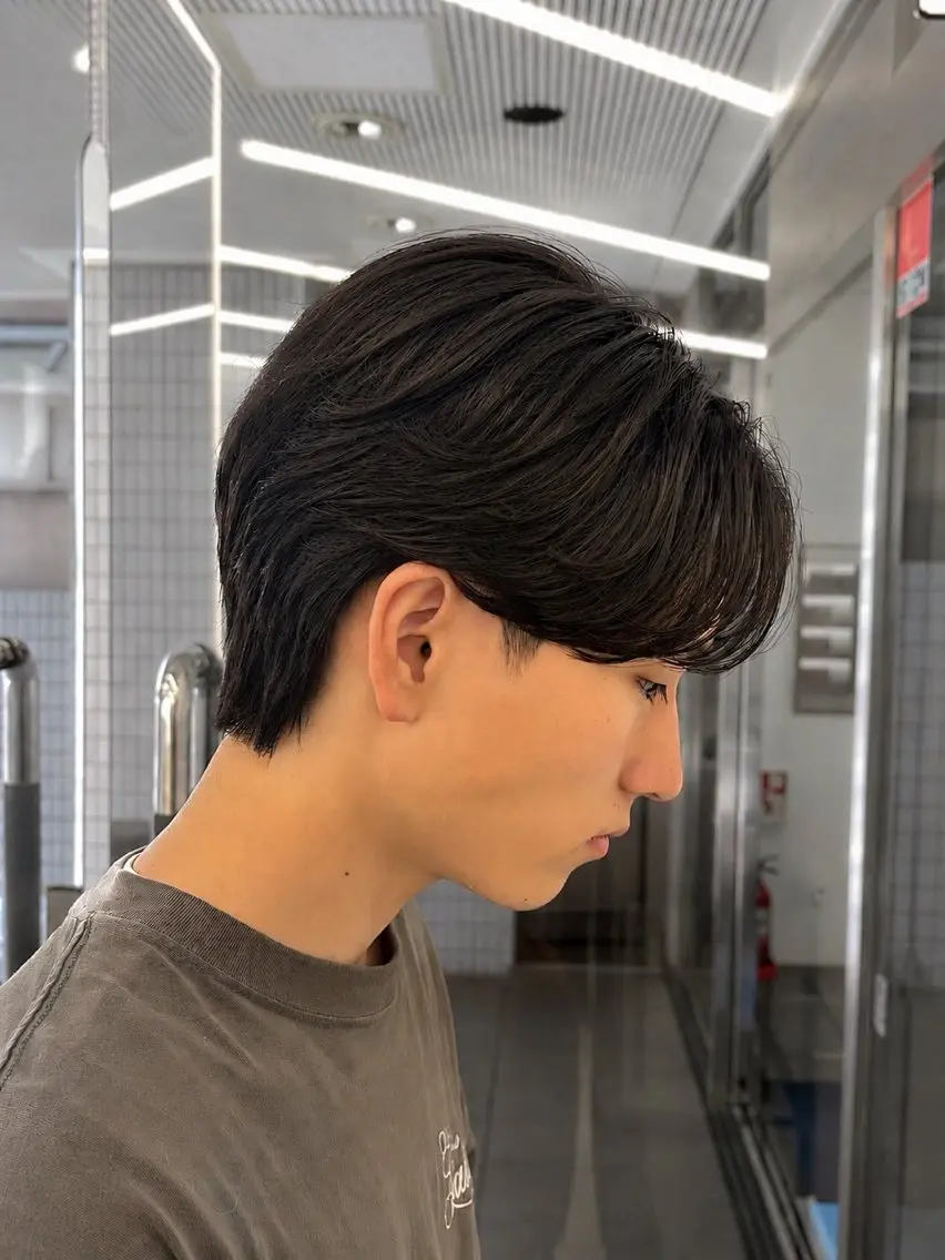 メンズ メンズ特化♪カット ＋パーマあおきいおりのヘアスタイル