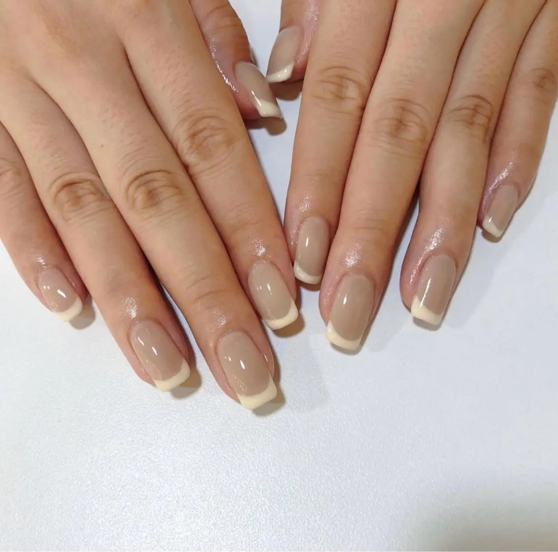 ネイル フレンチネイル gypso.267 🌷SETO🌷のネイルデザイン