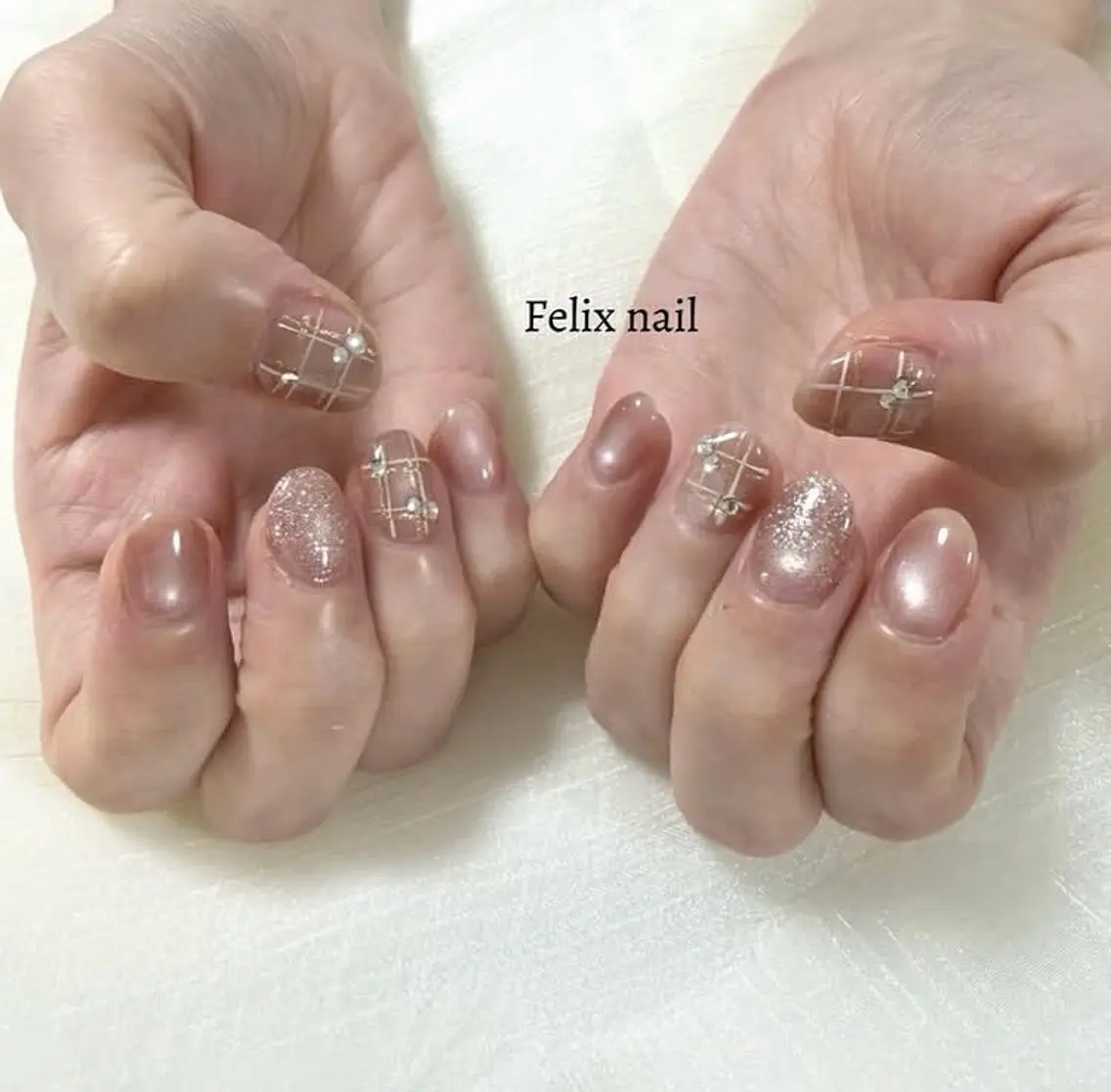 ネイル ハンドネイル Felix nail Aya🍬のネイルデザイン