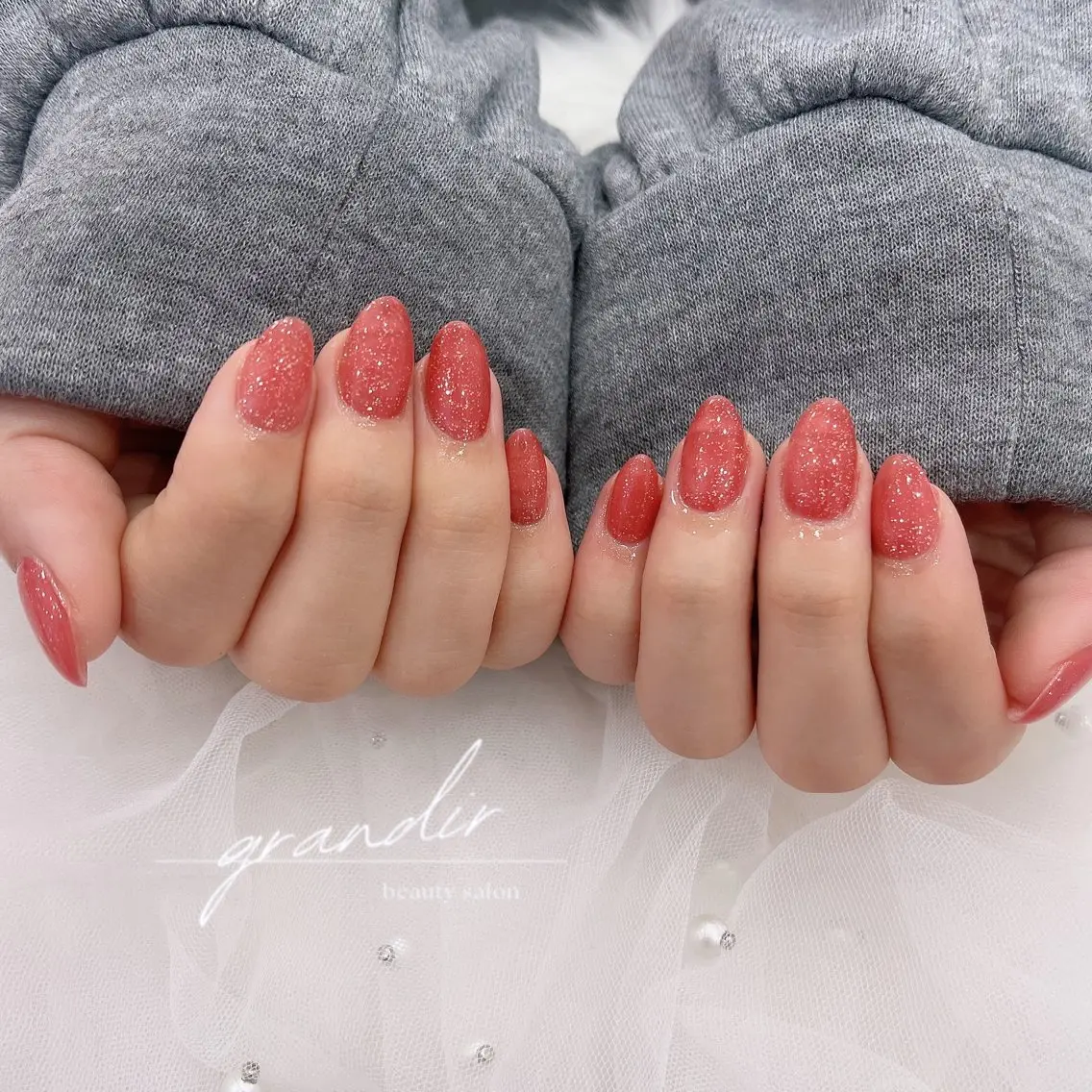 ネイル ハンドネイル grandir🦋 MOMOKAのネイルデザイン