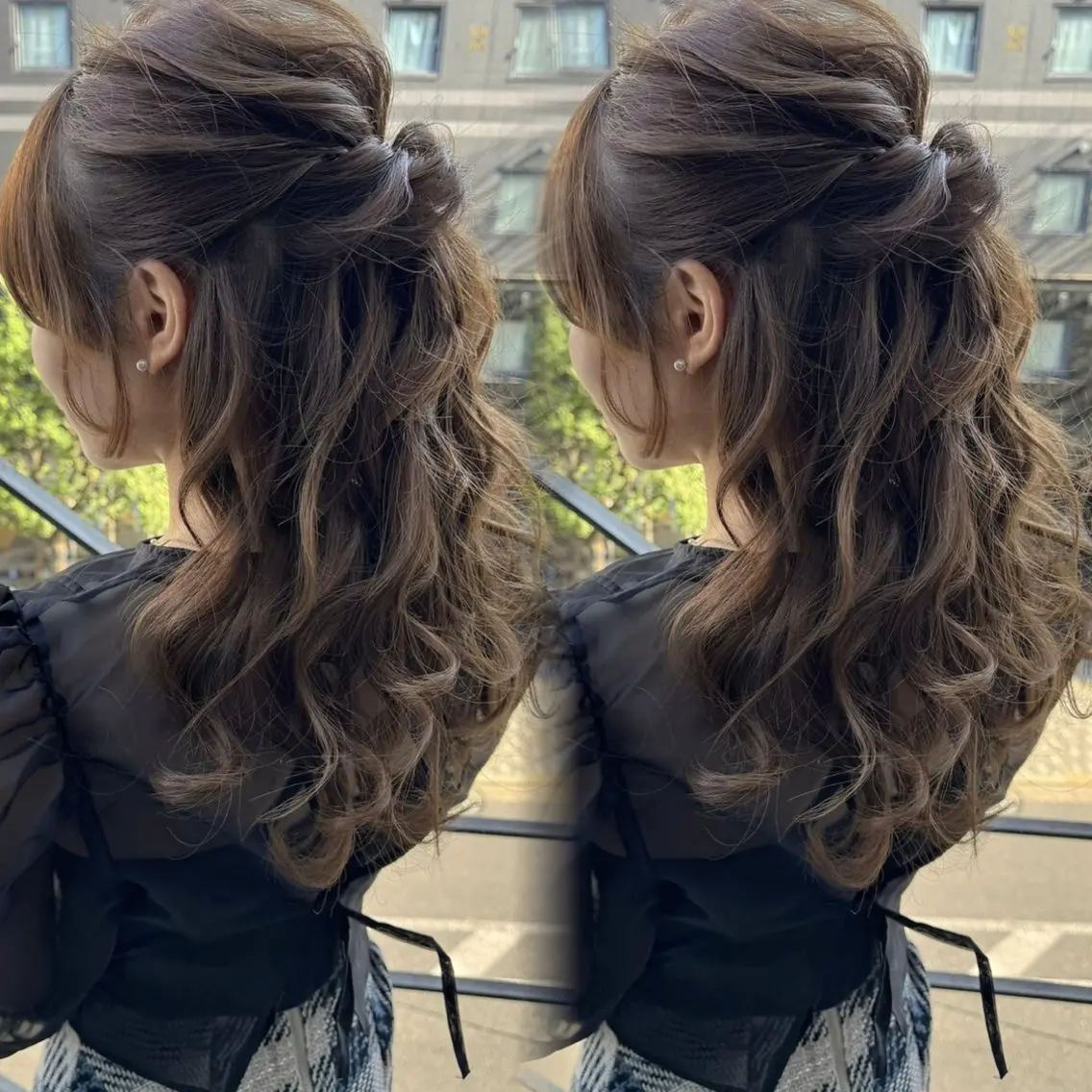 🎀ちょっとしたお出かけにオススメ🎀✨パーティーヘアセット✨の写真