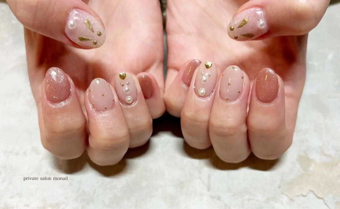 ネイル ハンドネイル nail salon monailのネイルデザイン