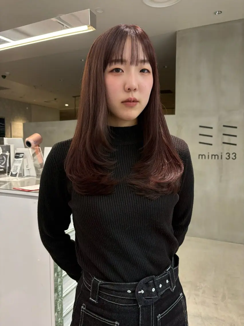 ロング カット×ブリーチカ ラー‪/yuNa🩶のヘアスタイル