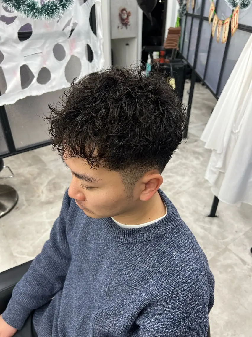 ショート パーマ メンズ メンズパーマ Uno. 本気で ヘアに悩む方へ✨のヘアスタイル