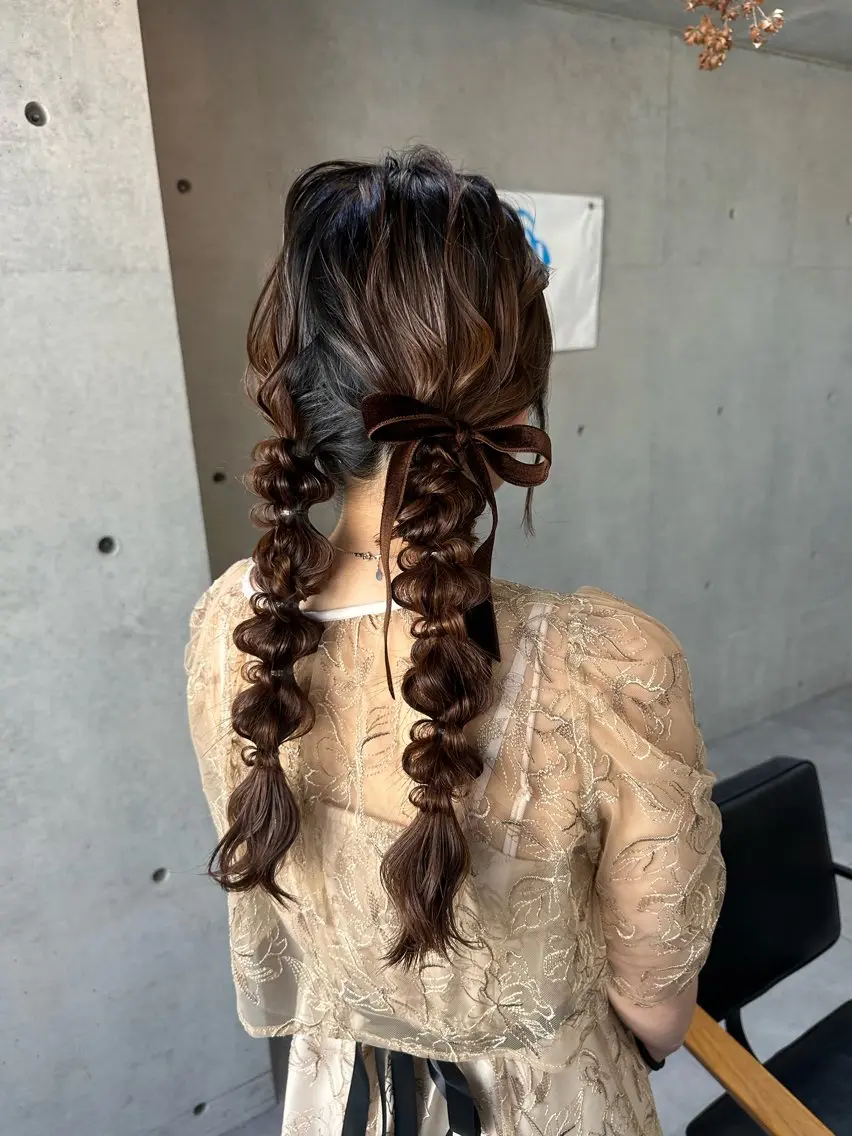 ヘアアレンジ Blume Rinのヘアスタイル
