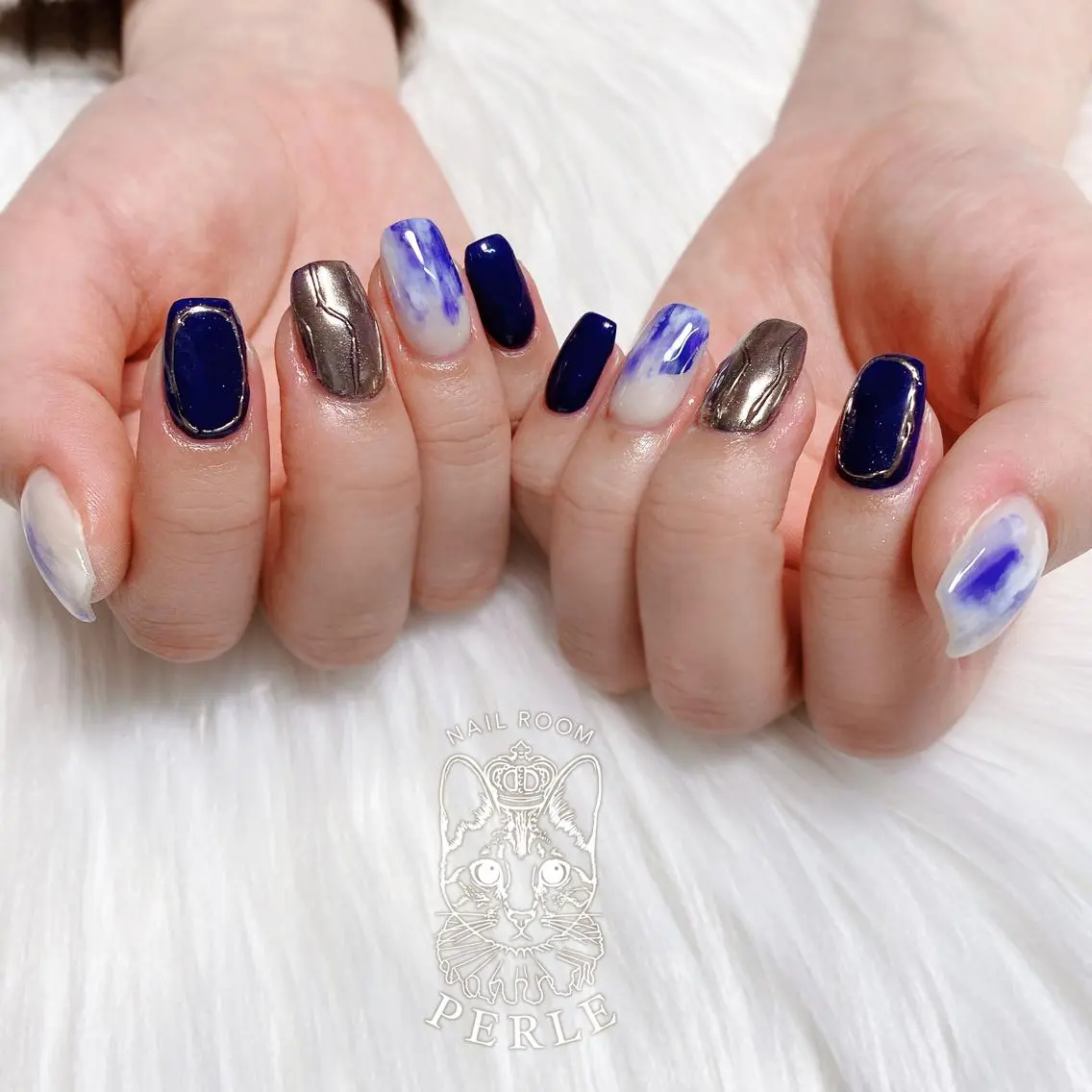 ネイル ハンドネイル nail room Perleのネイルデザイン