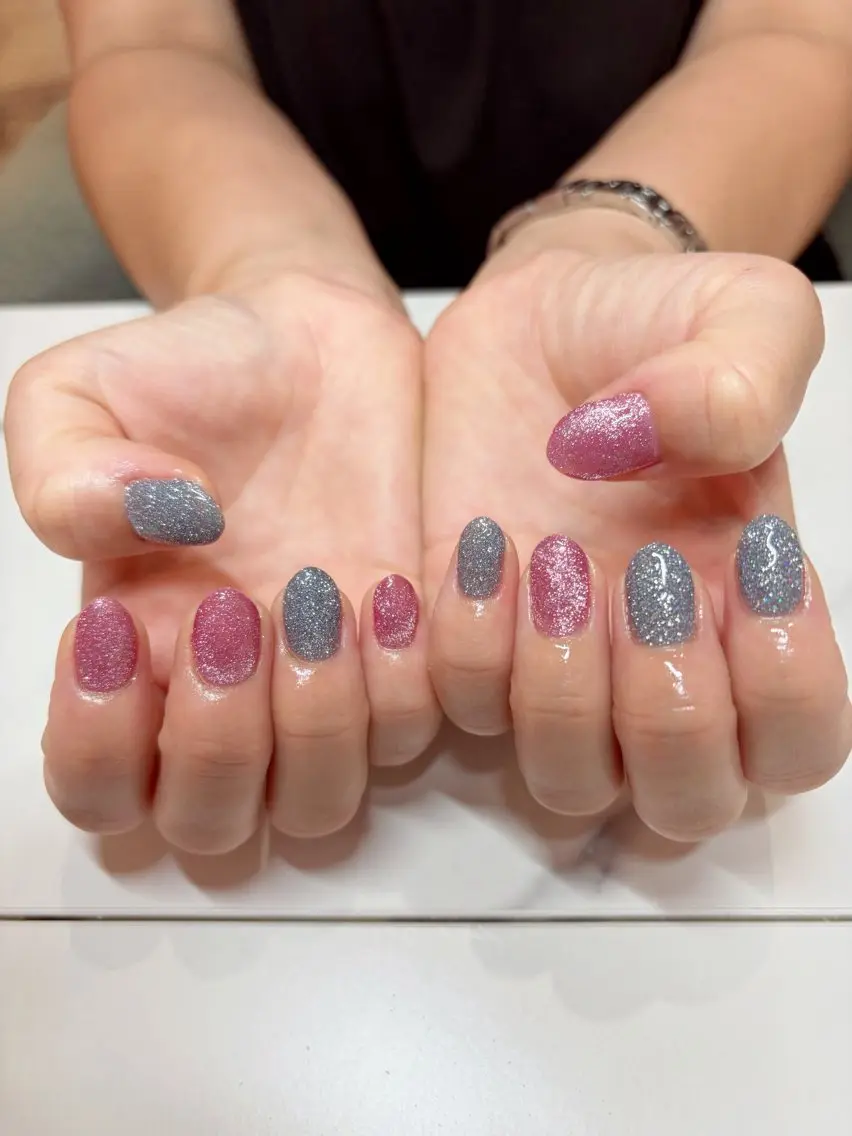 ネイル ハンドネイル Dazzle綾瀬 ♡Kanonのネイルデザイン