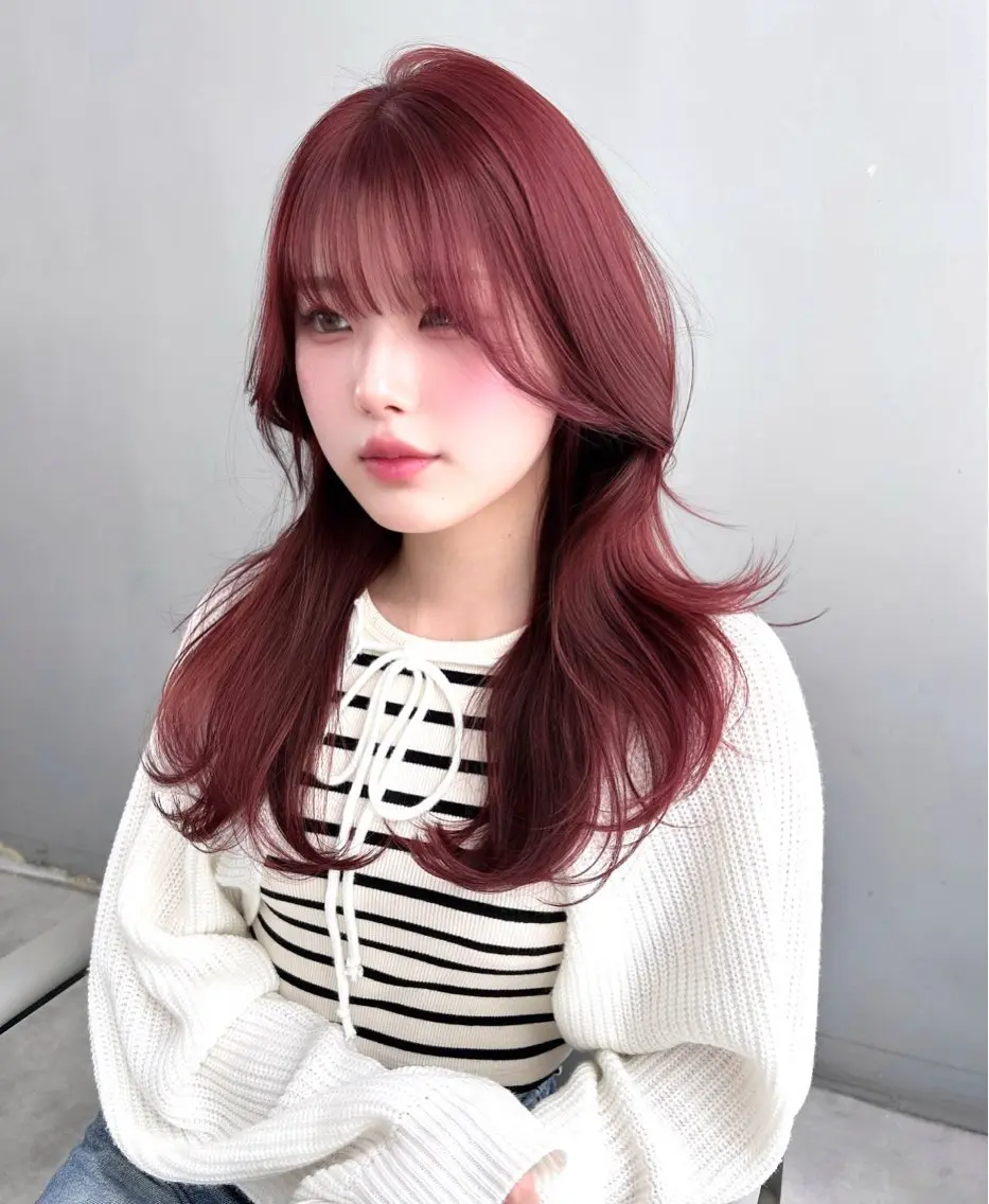 ロング カラー ヘアカラー トリートメント 💘大人可愛く💘 Natsuki❥❥❥のヘアスタイル