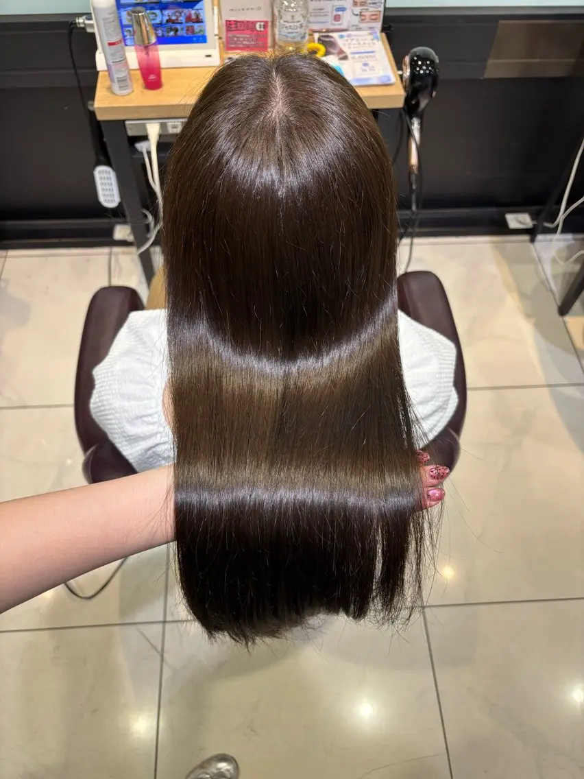 ロング カラー ヘアカラー トリートメント 透明感ダブルカラー/ レイヤー💕miyuのヘアスタイル