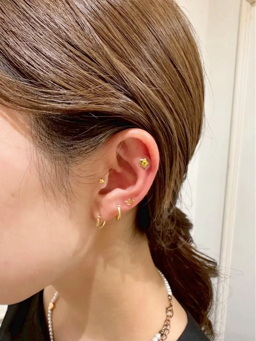 耳つぼジュエリー👂💎(6個)の写真