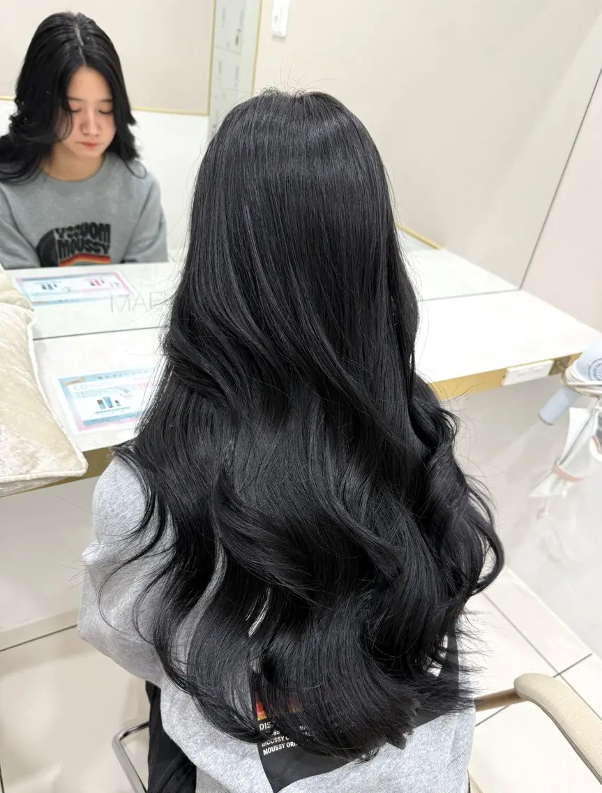 ロング カラー 名古屋/レイヤー 島原 由璃のヘアスタイル