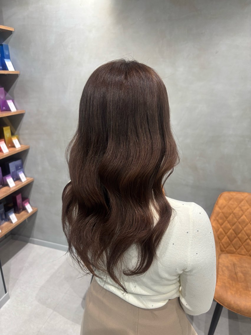 ロング カラー ブラウンカラー 透明感カラー ヘアカラー 🤍艶モテカラー♡ ブラウン🤍Rimiのヘアスタイル