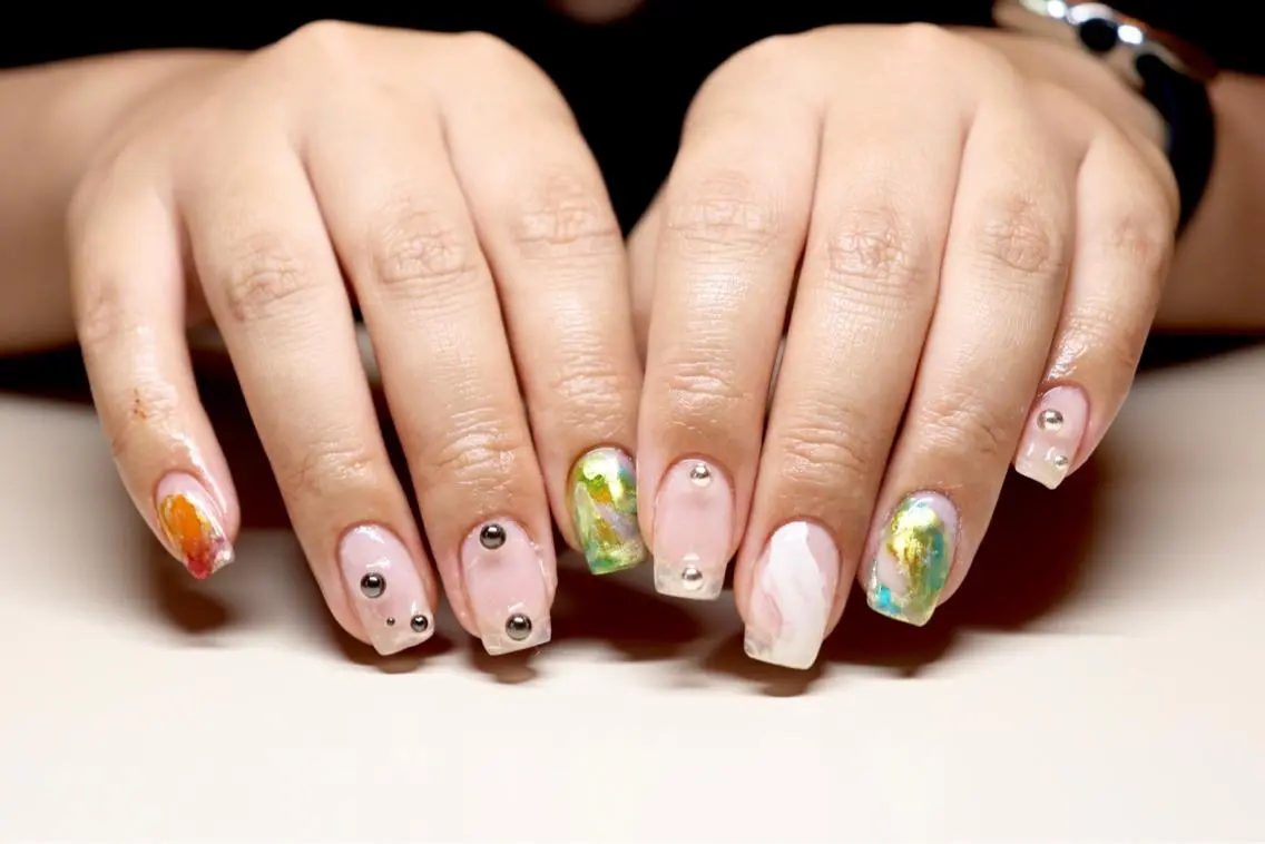 ネイル アートネイル クリアネイル ミラーネイル ニュアンスネイル フットネイル my.S nailsalonのネイルデザイン