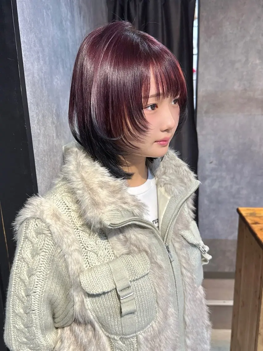 ショート カット ヘアカラー トリートメント ♡ハッシュカット/ レイヤー/yucoのヘアスタイル