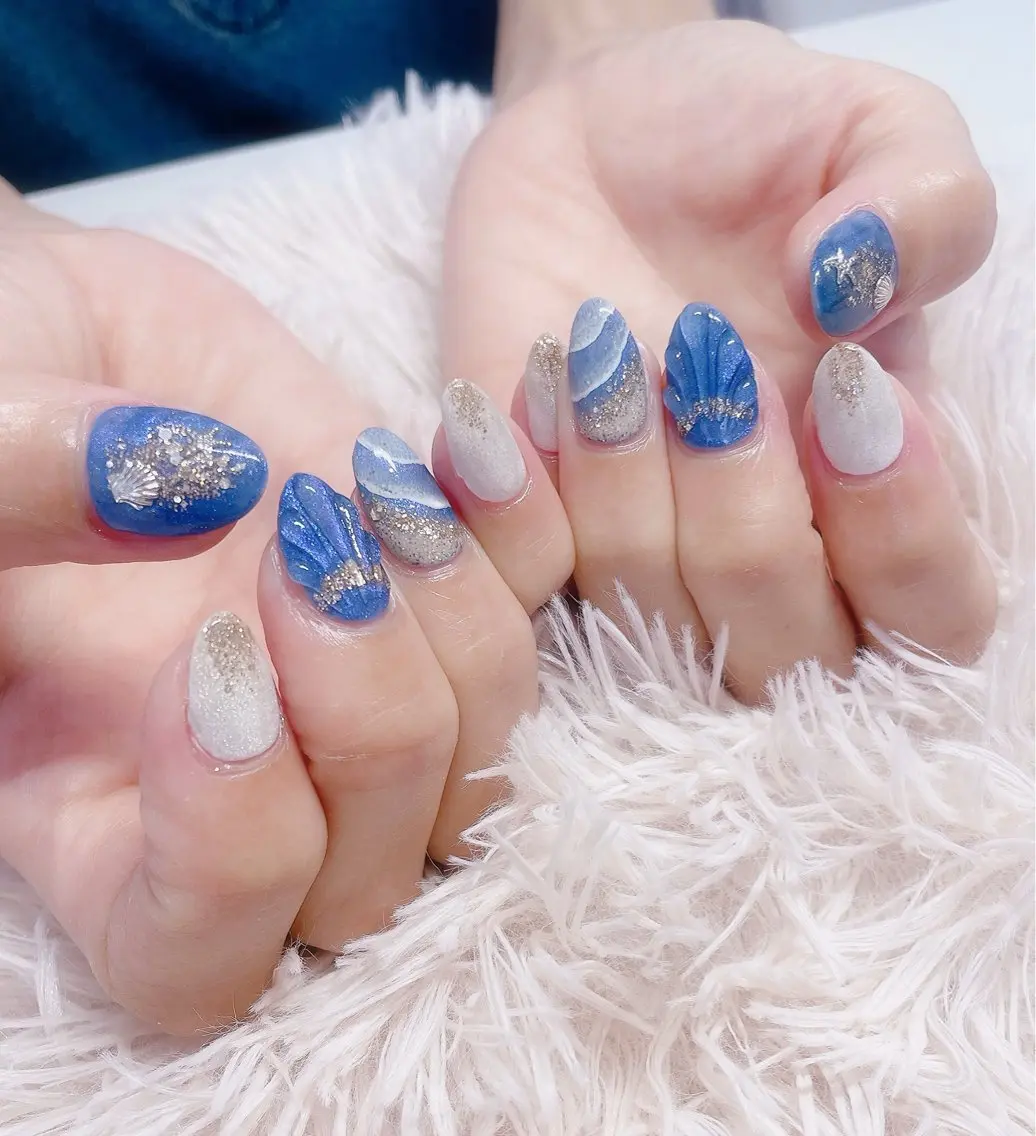 ネイル テティアロマ🌷 ミナのネイルデザイン