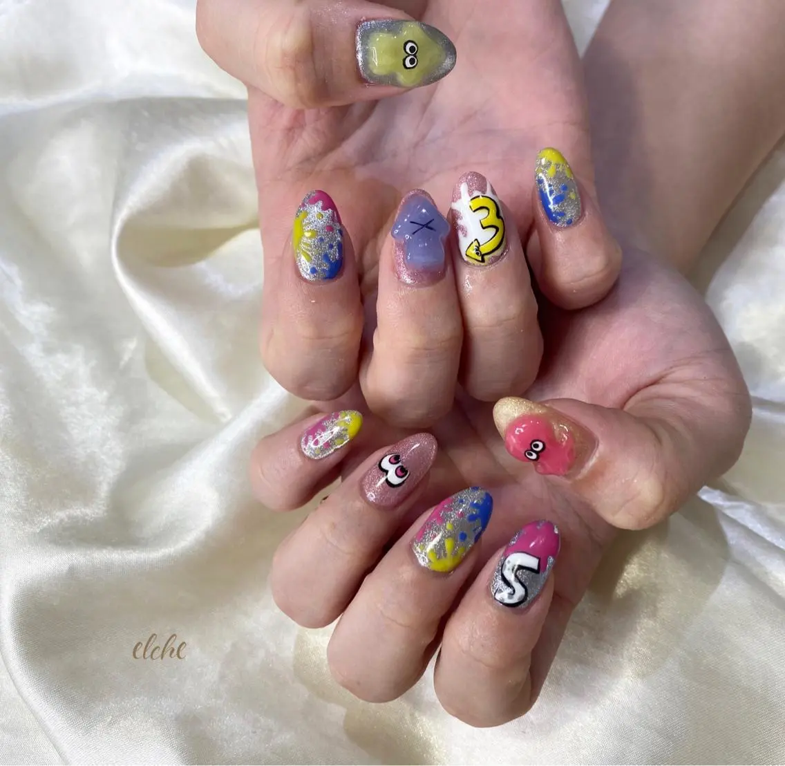 ネイル アートネイル 西岡 杏のネイルデザイン