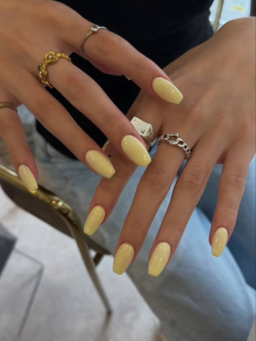 ネイル ジェルネイル ワンカラーネイル nailsalon MeRiaのネイルデザイン