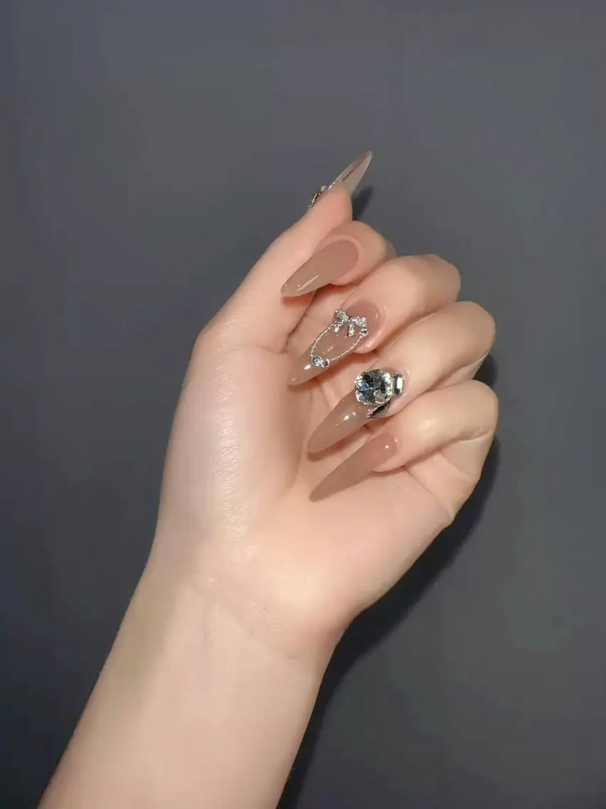 ネイル アートネイル オーロラネイル ブルー チークネイル フットネイル NICY NAIL 池袋のネイルデザイン