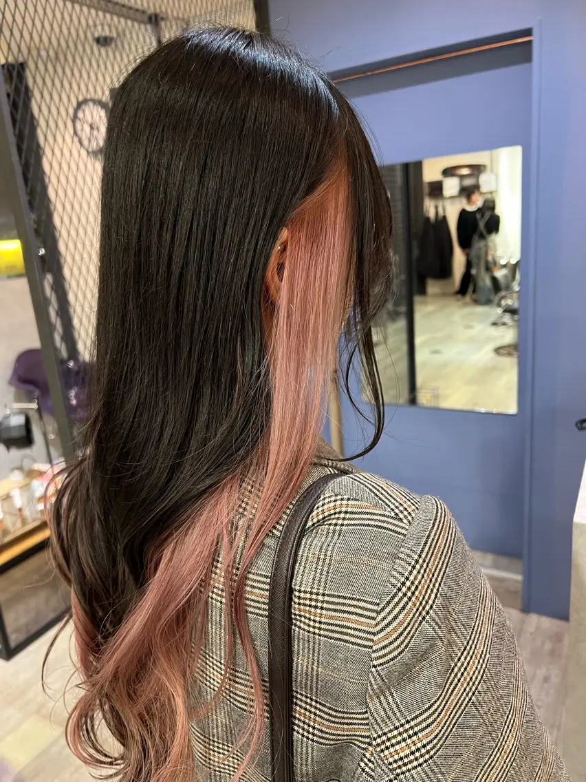 ロング ヘアカラー トリートメント yuuna. 🪽のヘアスタイル