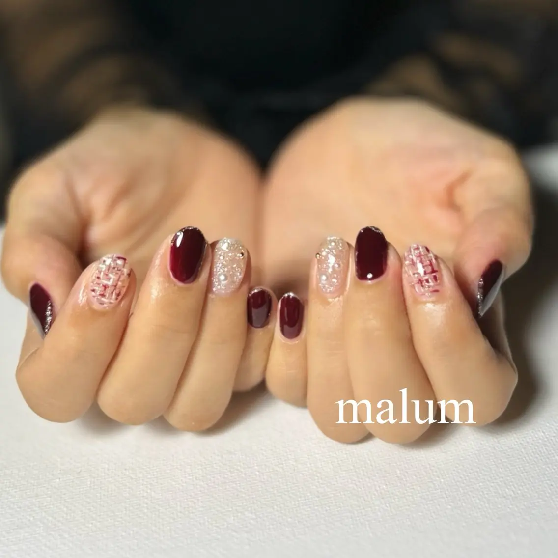 ネイル ハンドネイル malum nailのネイルデザイン
