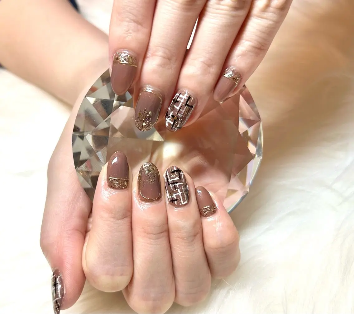 ネイル マグネットネイル 持ち込み ワンカラーネイル 頑張る女性の味方✴︎ M.i nail ♡のネイルデザイン